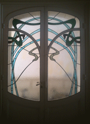 vitrail Art Nouveau